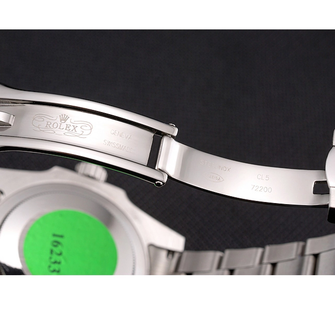 Aaa replica Rolex With Submariner Roman Bamford Black Steel Numerals Black And Stainless Dial Bezel Case Bracelet 0603